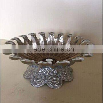 Good quality metal fruit tray/cake stand metals for wedding party