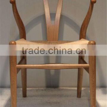 leisure modern living room chairs / replica Hans J.Wegner wishbone chair C001