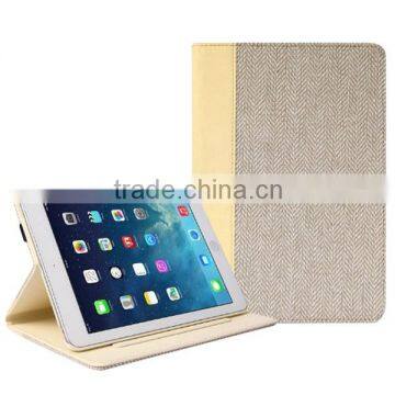 New arrival custom leather case for apple ipad 6