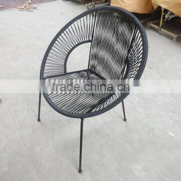 Granco KAL1041 outdoor iron frame acapulco chair garden PE rattan