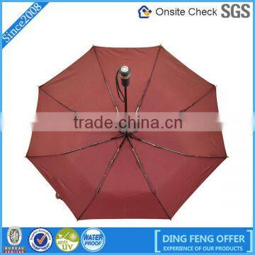 New promotional products 2015 flashlight leds folding umbrella