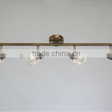 Flexible G9 glass chandelier lighting &ceiling lamp XD8680-4T