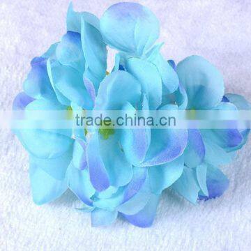 funny fashion elegant handmade flower blue fabric brooches