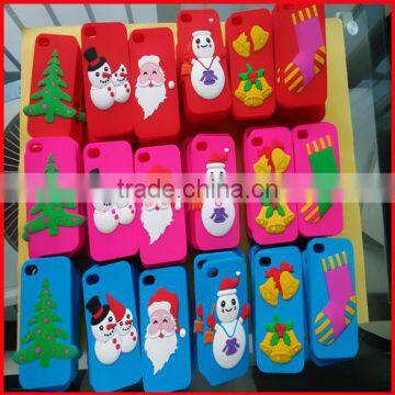 Christmas Santa claus 3D Cartoon design mobile holder stand for iphone 6 or 6sP