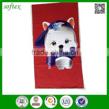 Wholesale Custom Printed Cartoon Microfiber Bath Towels for Children photo-4