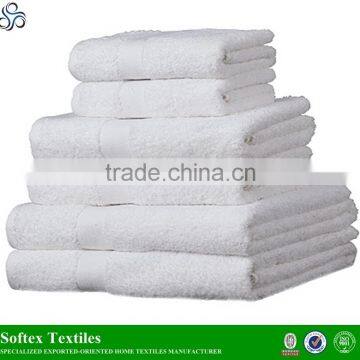 2015 China Supplier 100% Cotton 6 Pieces Bath Hotel Towel Sets photo-3