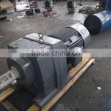 R167 RF167 Ratio of 8.77~ 196.41 gear box motor helical gears hardened tooth surface modular one-piece gear speed reducer