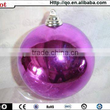 2014 wholesale top quality plastic christmas ball balls hanging ornament