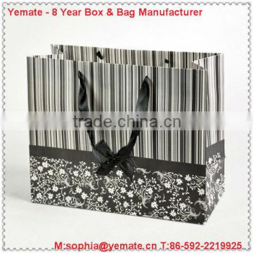 2013 New products black Fashion Deign Lxury Gift Bag From Alibaba USA