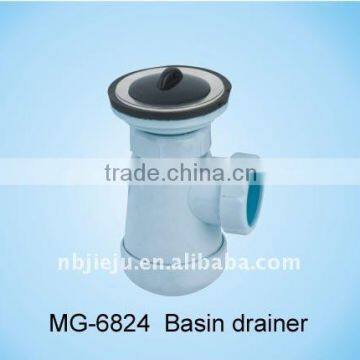 Basin Drainer with PVC plug