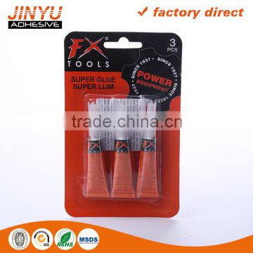 Jinyu super glue 3 seconds hot sale quick dry 100%Cyanoacrylate 502 elephent Super glue                        
                                                                                Supplier's Choice