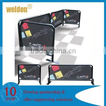 Indoor outdoor Advertising barrier wind barrier cafe barrier