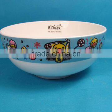 YF15058 white ceramic fruit bowl