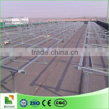 pvsolver flat roof solar mounting structure made in China solar power system solar kit
