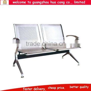 Metal customized long bench chair for park school outdoor Metal customized chair