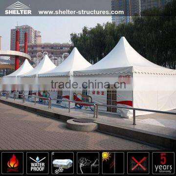 Outdoor Aluminum Pagoda Tent for Yard / Garden