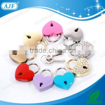 AJF Colorful Whosale Wooden Small Box Mini Metal Lock or Handbag Key Lock Quality Choice photo-2