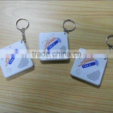 World Cup custom shape Voice recording Keychain/promotional keychain/music keychain/gift keychain