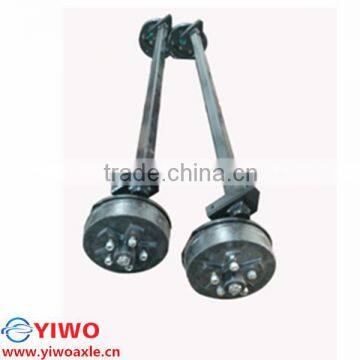 Heavy duty axle rubber torsion axle torsion bar axle trailer torsion axle 3000 KG
