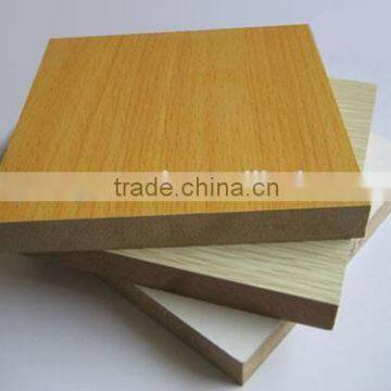 Melamine Faced MDF Board Used Slatwall Panels