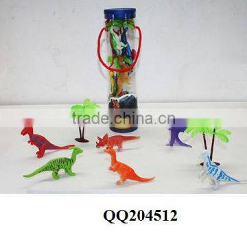 6pcs plastic dinosaur set