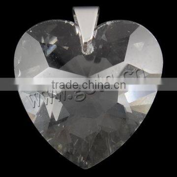 31x28x11mm More Colors For Choice With Stainless Steel Crystal Pendants