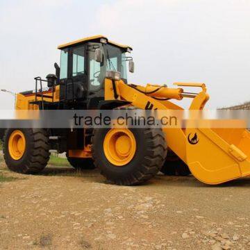 Qingong brand 5 tons loader with Rock bucket ROPS&FOPS loader