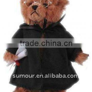 doctor teddy bear in gown