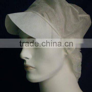 Disposable Hair Net Non Woven White Cap