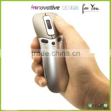 2015 innovative 2.4G Wireless Presenter laser Pointer Air mouse