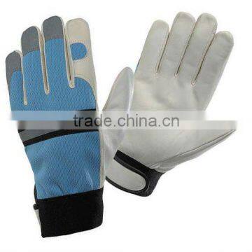 Goat Skin Mechanic Gloves, Mechanical Work Gloves