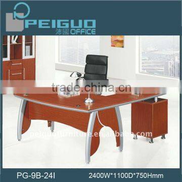 PG-9B-18A Luxury melamine board manager computer office table