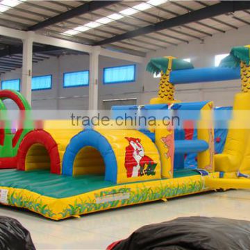 Insane inflatable obstacle course race, inflatable obstacle course for kids