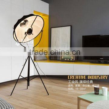Hot Sell Sailing Searchlight Paper Lamp Shades for Modern Tripod Wooden Floor Lamp F4043