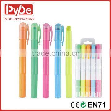 Promotion sale lipstick solid gel highlighter in highlighter pen