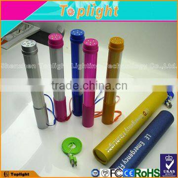 Rechargeable DC5V Led Flashlight for Emergency, Camping, Travel photo-5