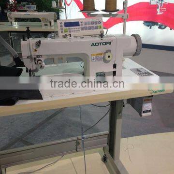 Computerized Heavy Duty Top and Bottom Feed Lockstitch Sewing Machine with Automatic Thread Trimmer ATR-0303-D3