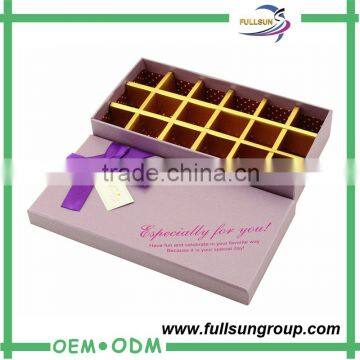 Alibaba china trade assurance supplier wholesale custom chocolate paper box