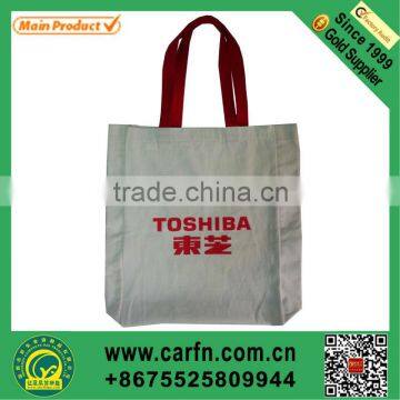 custom print canvas tote bag for laptop