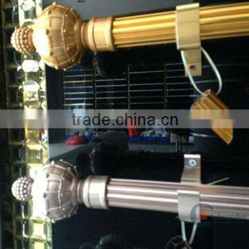 tension curtain rods design