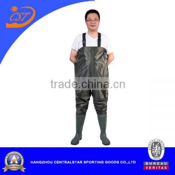 green color men's fishing wader cheap price (9798P)