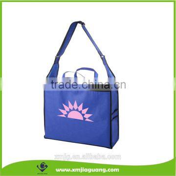 Multi Pocket Convention Nonwoven Tote Bag with Shoulder Strap Handle