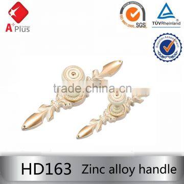 HD163great quality zinc alloy bedroom furniture drawer pulls