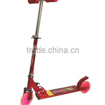 Hot sale Child Age foot scooter,Pu flashing wheels aluminum scooters