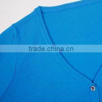 2015 Hot Sale Ladies Hand Made Cotton Cardigan photo-3