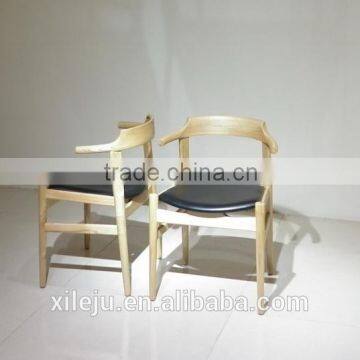 Vintage Solid Wood Chair, Replica Design Chair Ash Wood Scandinavian President Chairs photo-5