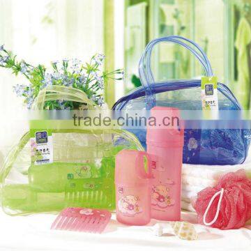 wholesale high grade bath sets and accessories ,bath rug &shower crutain set ,promotion items