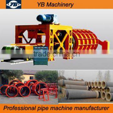 Hot sale construction concrete pipe making machine with 90kw power in low price