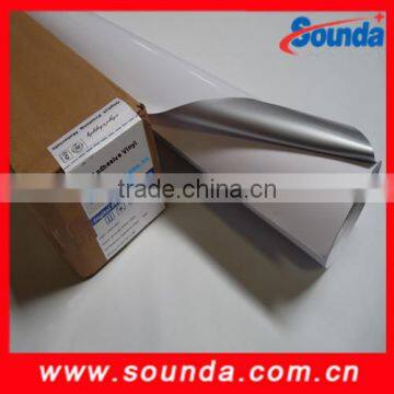 Removable adhesive Glossy PVC self adhesive vinyl for digital pringing