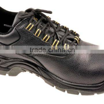 Anti-Puncture Slip Anti Static Suede Leather Toe Cap Safety Shoes photo-3